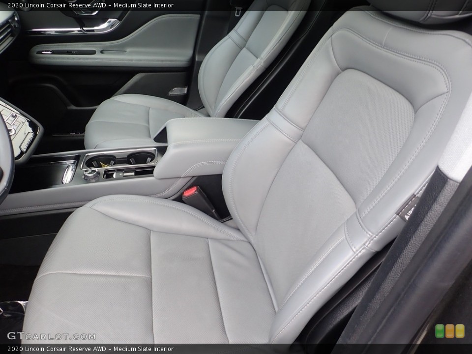 Medium Slate Interior Front Seat for the 2020 Lincoln Corsair Reserve AWD #144224425