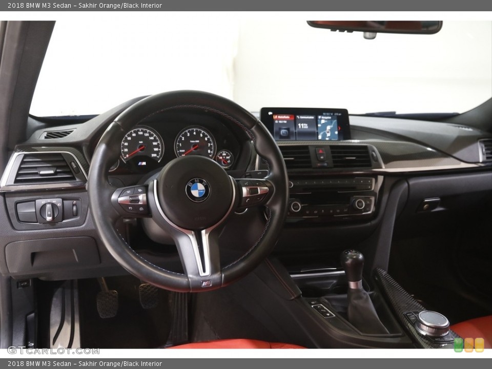 Sakhir Orange/Black Interior Dashboard for the 2018 BMW M3 Sedan #144224637