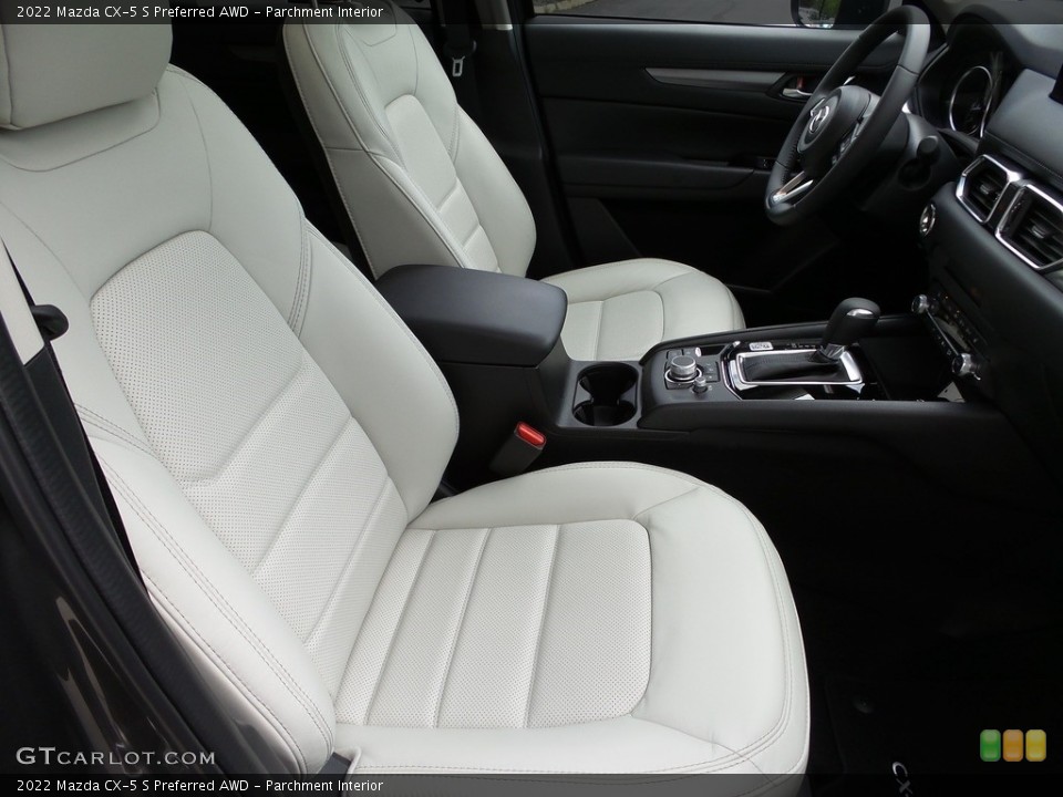 Parchment Interior Front Seat for the 2022 Mazda CX-5 S Preferred AWD #144224899