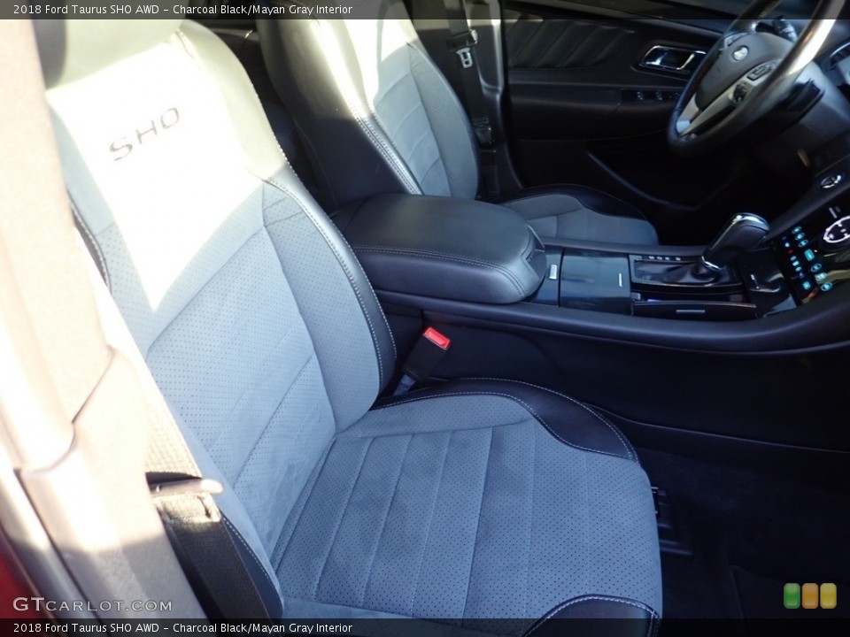 Charcoal Black/Mayan Gray Interior Front Seat for the 2018 Ford Taurus SHO AWD #144225453
