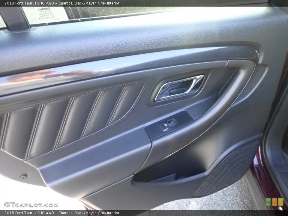 Charcoal Black/Mayan Gray Interior Door Panel for the 2018 Ford Taurus SHO AWD #144225717