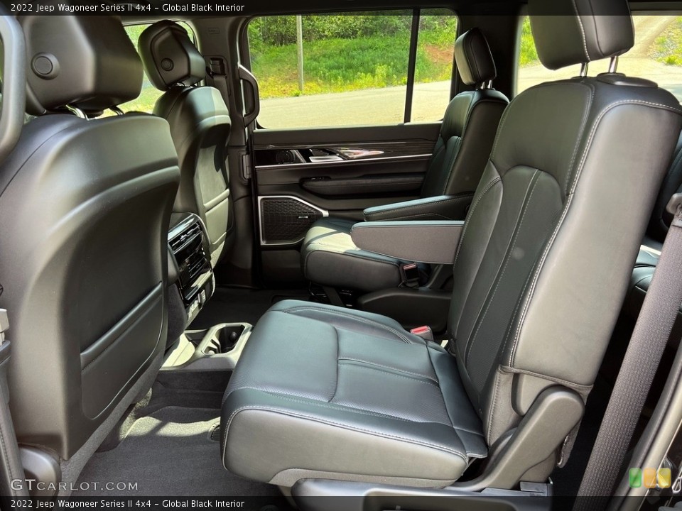 Global Black Interior Rear Seat for the 2022 Jeep Wagoneer Series II 4x4 #144226134