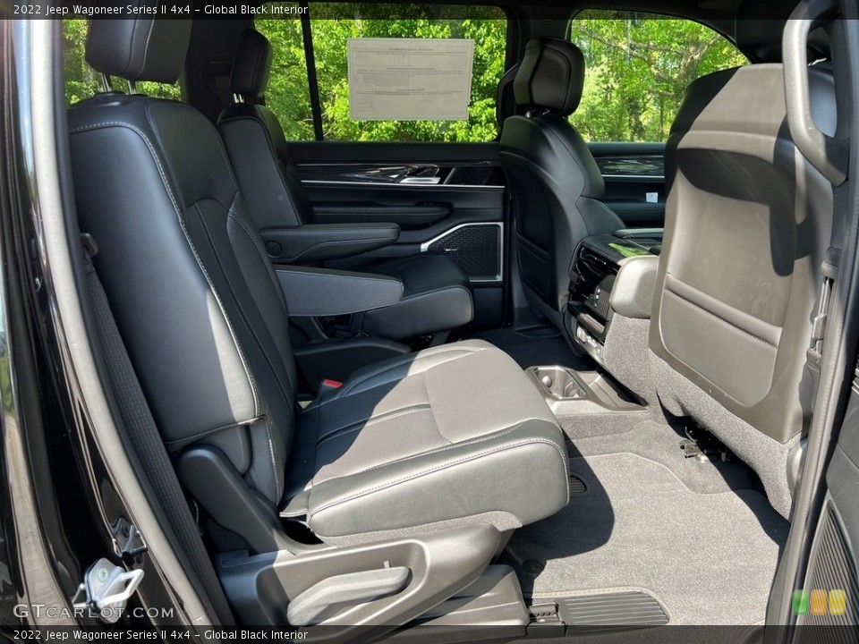 Global Black Interior Rear Seat for the 2022 Jeep Wagoneer Series II 4x4 #144226320