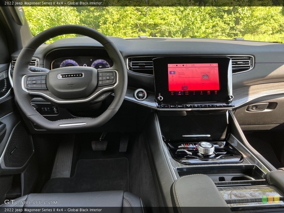 Global Black Interior Dashboard for the 2022 Jeep Wagoneer Series II 4x4 #144226383