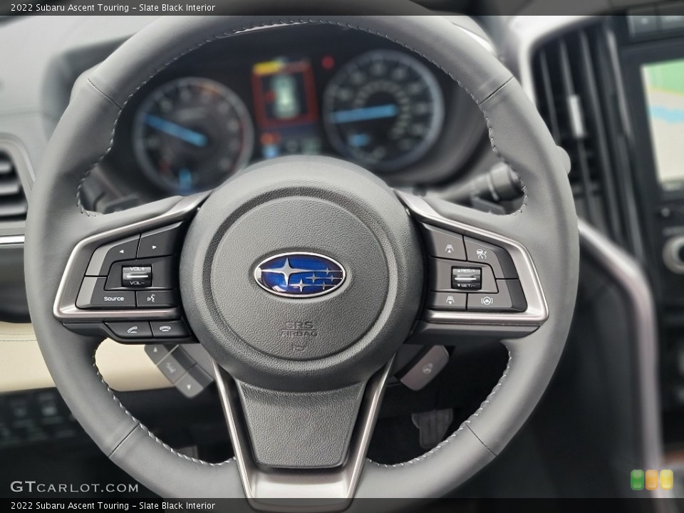 Slate Black Interior Steering Wheel for the 2022 Subaru Ascent Touring #144227166