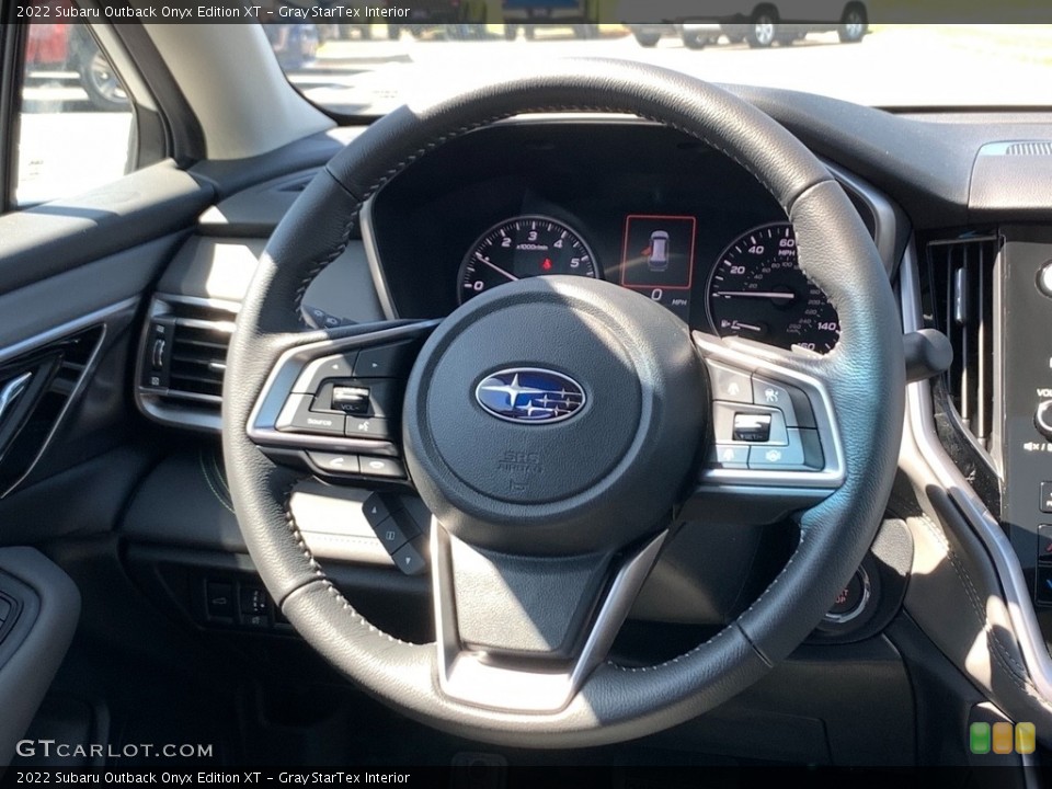 Gray StarTex Interior Steering Wheel for the 2022 Subaru Outback Onyx Edition XT #144227565