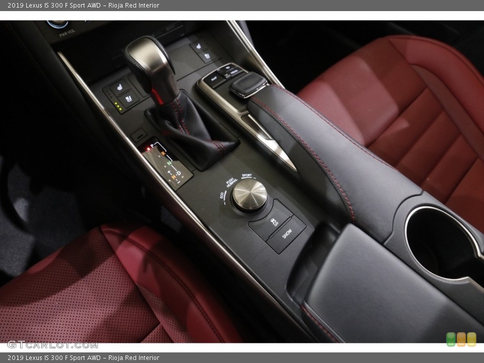 Rioja Red Interior Transmission for the 2019 Lexus IS 300 F Sport AWD #144227769