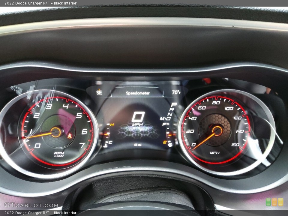 Black Interior Gauges for the 2022 Dodge Charger R/T #144228315