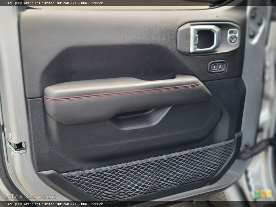 Black Interior Door Panel for the 2020 Jeep Wrangler Unlimited Rubicon 4x4 #144228600