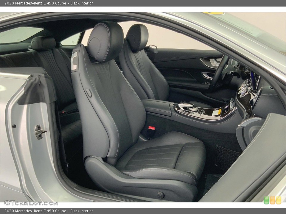 Black Interior Front Seat for the 2020 Mercedes-Benz E 450 Coupe #144229263