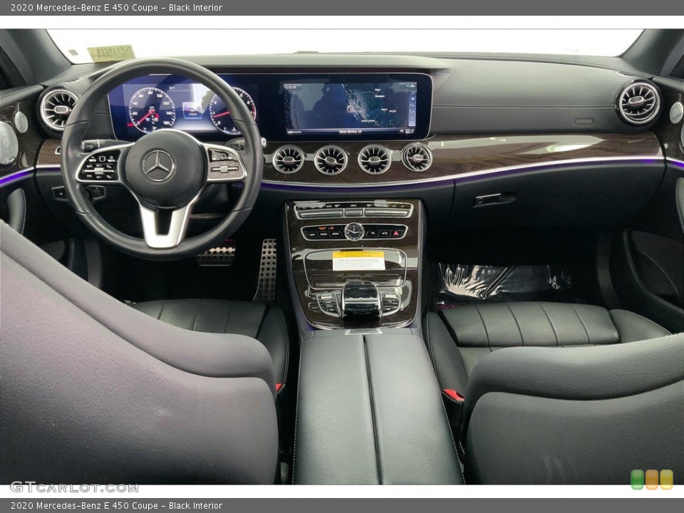 Black Interior Photo for the 2020 Mercedes-Benz E 450 Coupe #144229488