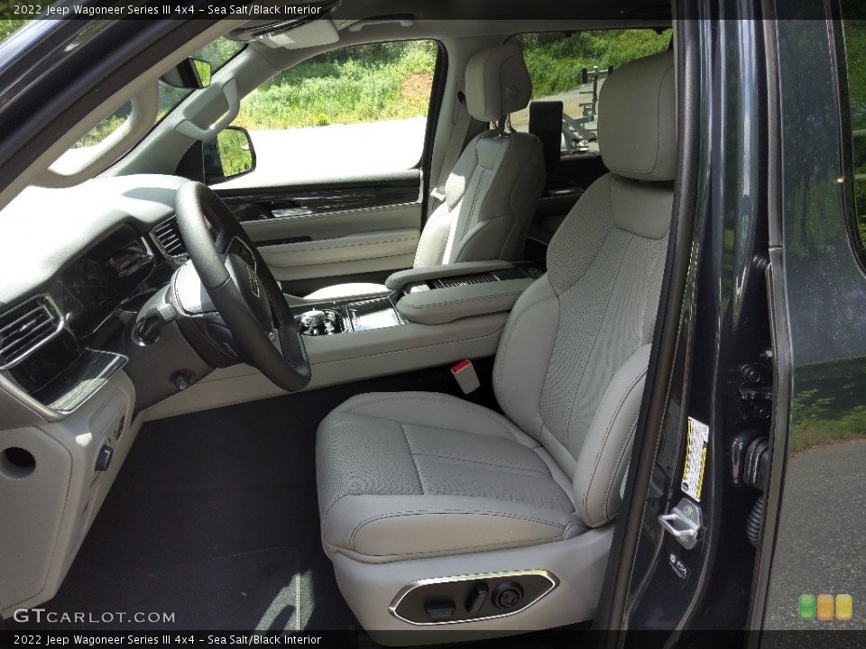Sea Salt/Black Interior Front Seat for the 2022 Jeep Wagoneer Series III 4x4 #144229659