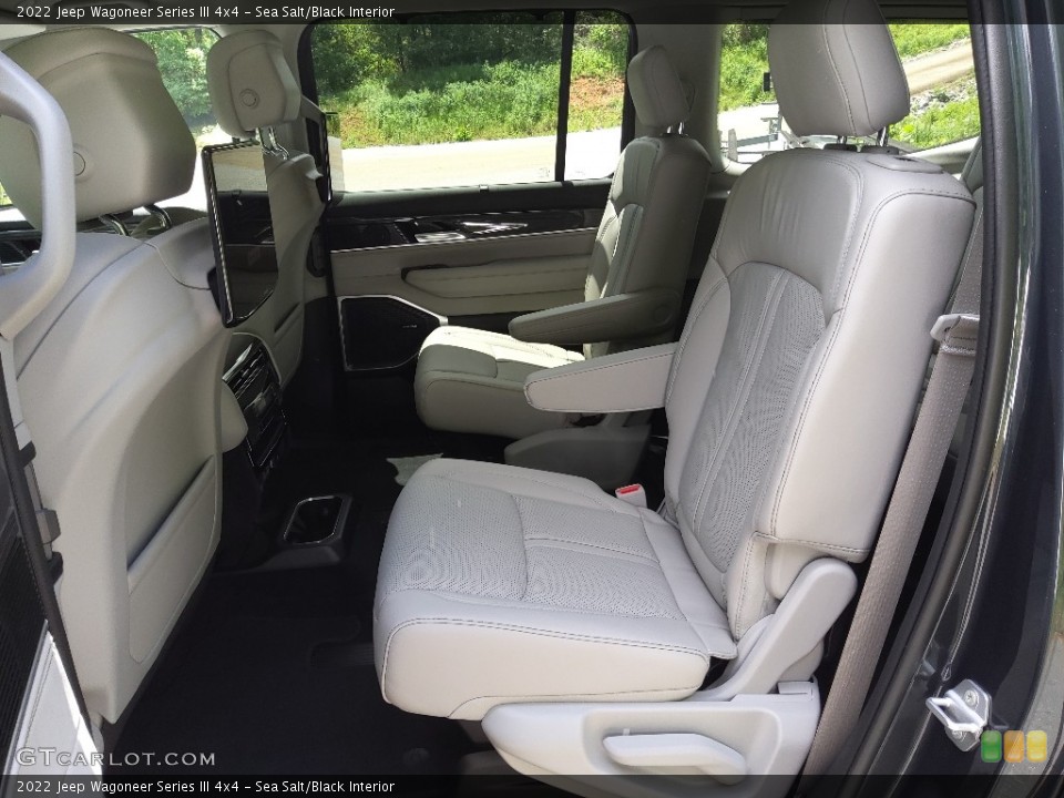 Sea Salt/Black Interior Rear Seat for the 2022 Jeep Wagoneer Series III 4x4 #144229746