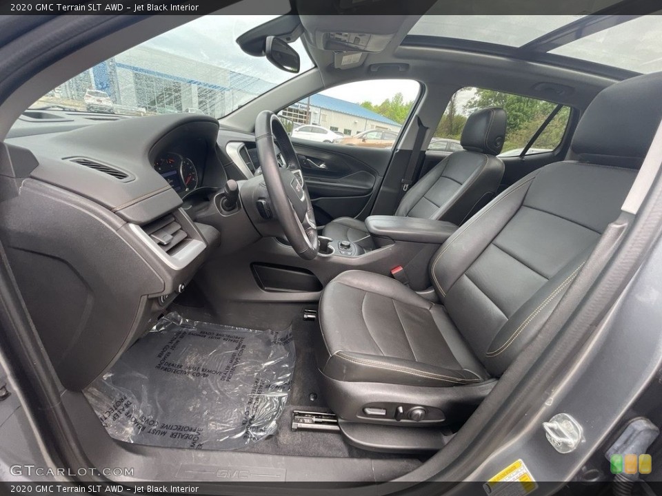 Jet Black Interior Front Seat for the 2020 GMC Terrain SLT AWD #144234093