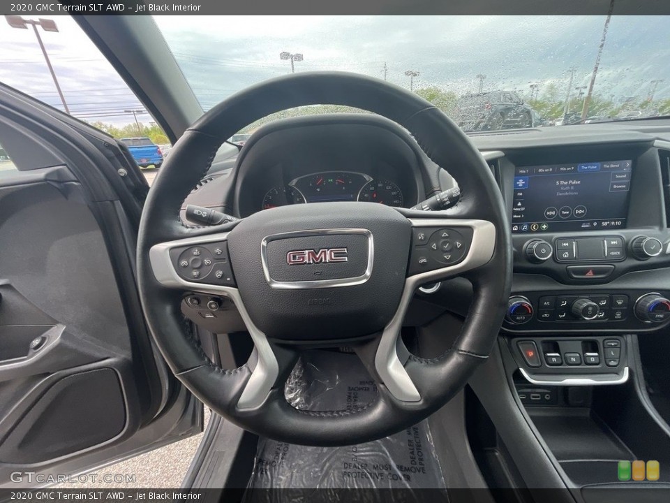 Jet Black Interior Dashboard for the 2020 GMC Terrain SLT AWD #144234162