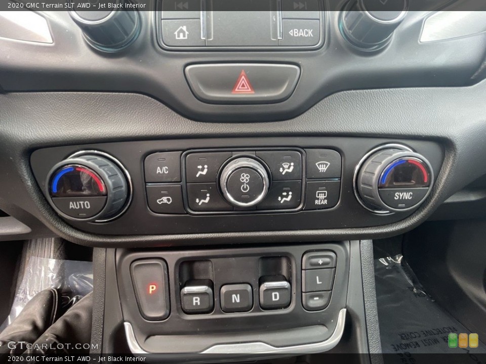 Jet Black Interior Dashboard for the 2020 GMC Terrain SLT AWD #144234252