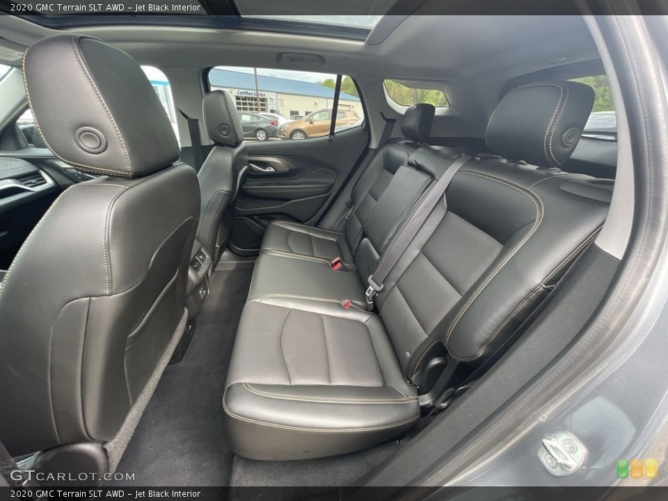 Jet Black Interior Rear Seat for the 2020 GMC Terrain SLT AWD #144234354