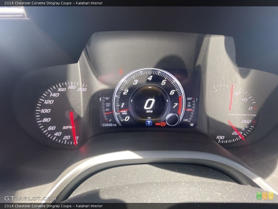 Kalahari Interior Gauges for the 2014 Chevrolet Corvette Stingray Coupe #144235134