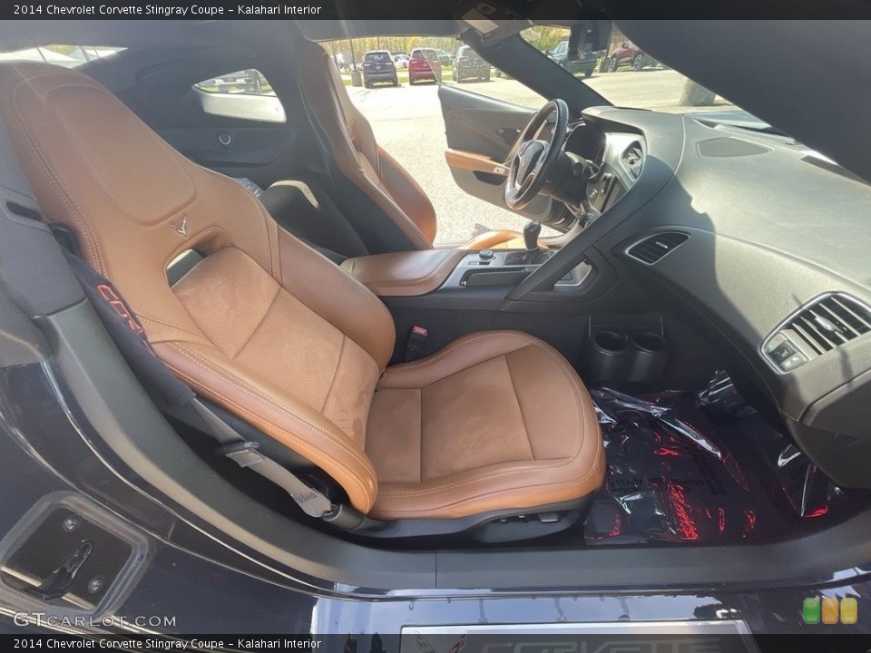 Kalahari Interior Front Seat for the 2014 Chevrolet Corvette Stingray Coupe #144235308