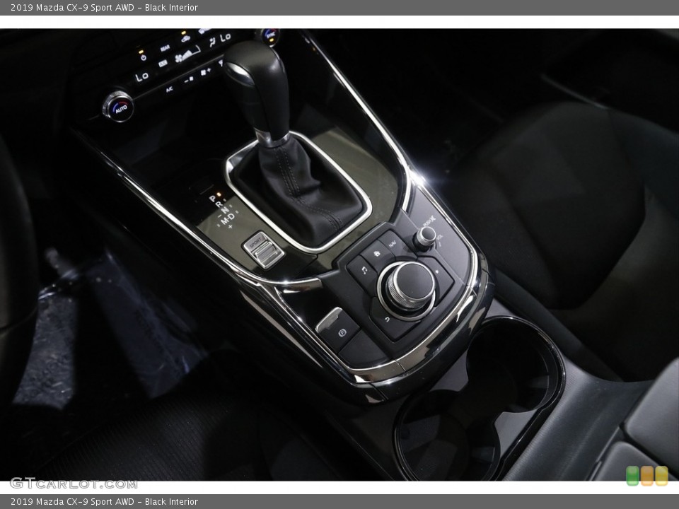 Black Interior Transmission for the 2019 Mazda CX-9 Sport AWD #144239019