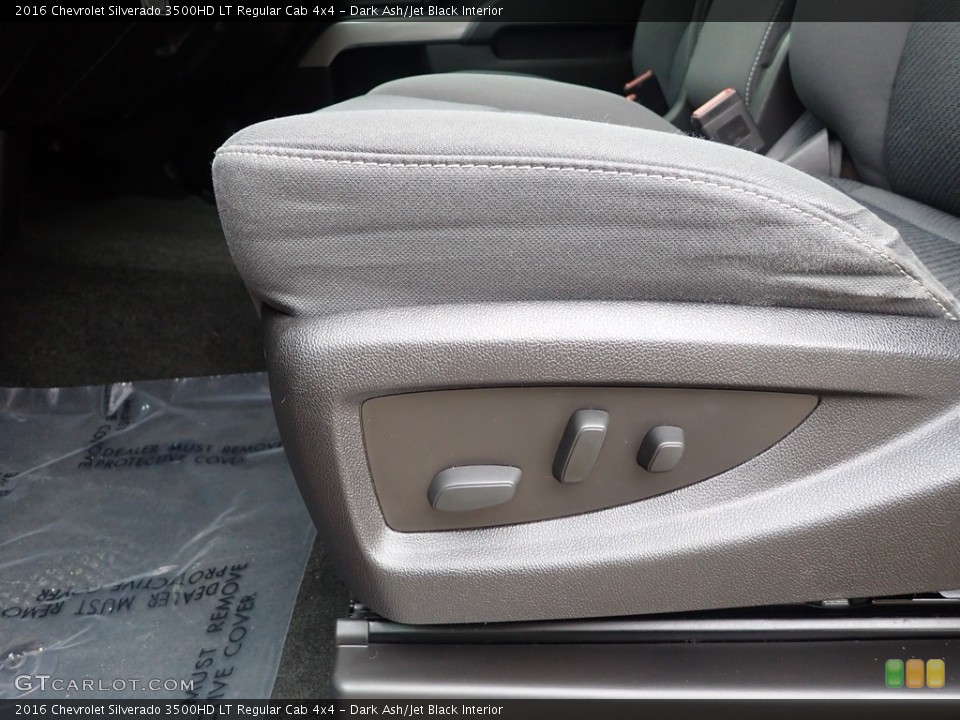 Dark Ash/Jet Black Interior Front Seat for the 2016 Chevrolet Silverado 3500HD LT Regular Cab 4x4 #144240378