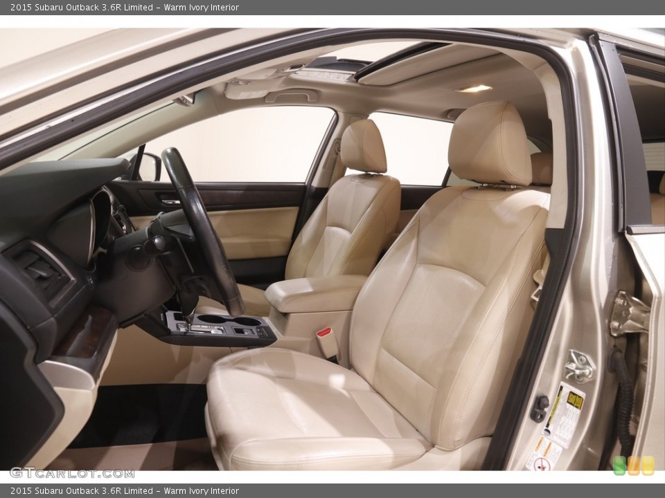 Warm Ivory Interior Front Seat for the 2015 Subaru Outback 3.6R Limited #144240768