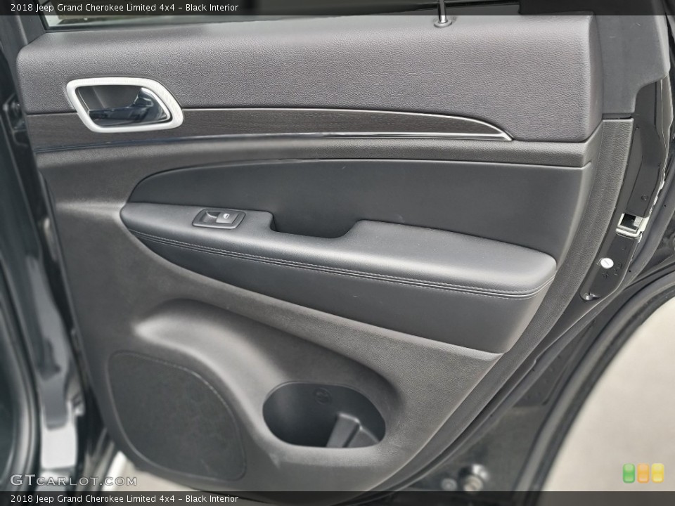 Black Interior Door Panel for the 2018 Jeep Grand Cherokee Limited 4x4 #144240864