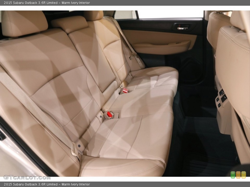 Warm Ivory Interior Rear Seat for the 2015 Subaru Outback 3.6R Limited #144241011