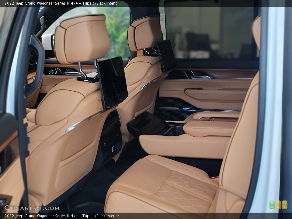 Tupelo/Black Interior Rear Seat for the 2022 Jeep Grand Wagoneer Series III 4x4 #144241353