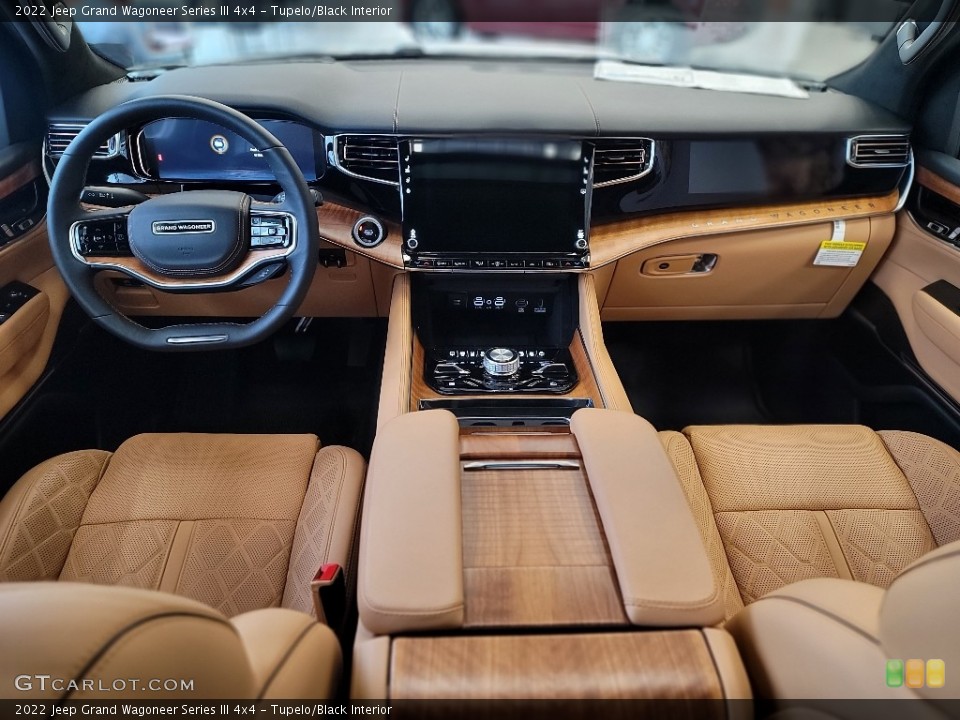 Tupelo/Black Interior Photo for the 2022 Jeep Grand Wagoneer Series III 4x4 #144241380