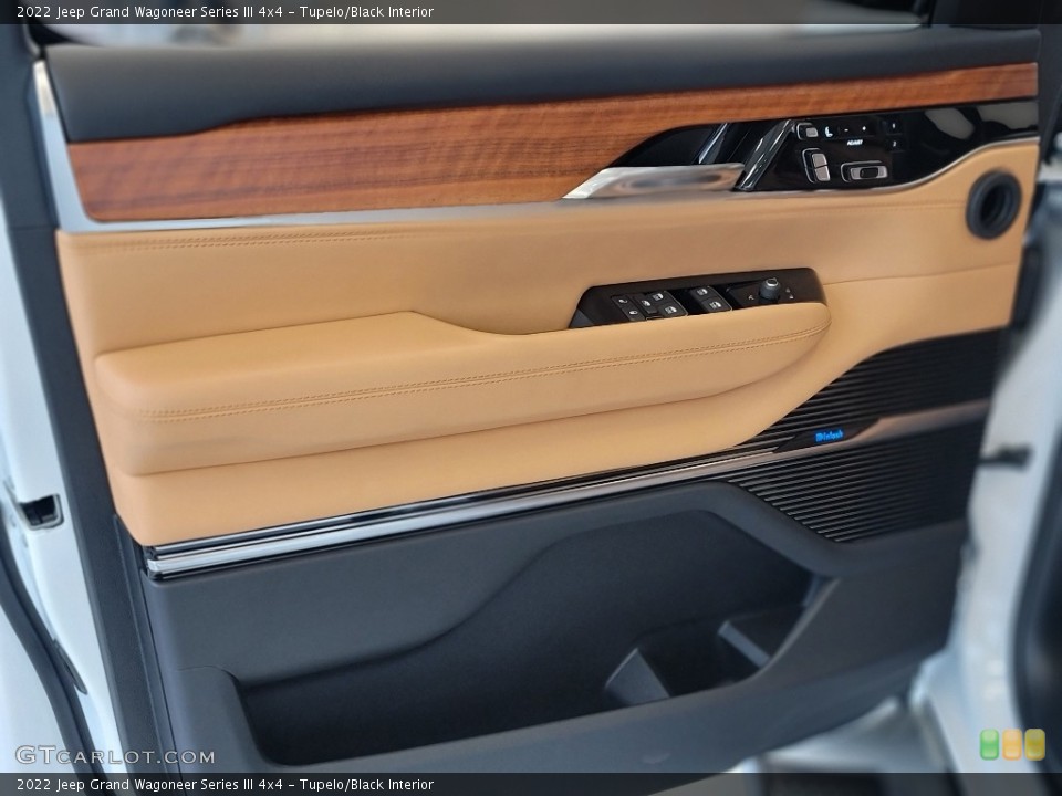 Tupelo/Black Interior Door Panel for the 2022 Jeep Grand Wagoneer Series III 4x4 #144241542