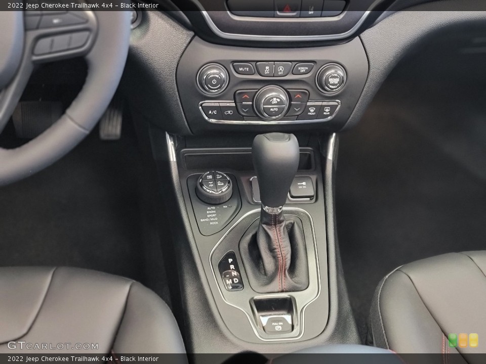 Black Interior Transmission for the 2022 Jeep Cherokee Trailhawk 4x4 #144242241