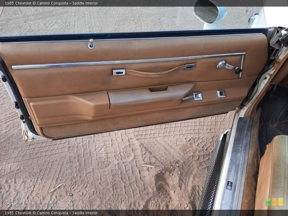 Saddle Interior Door Panel for the 1985 Chevrolet El Camino Conquista #144242544