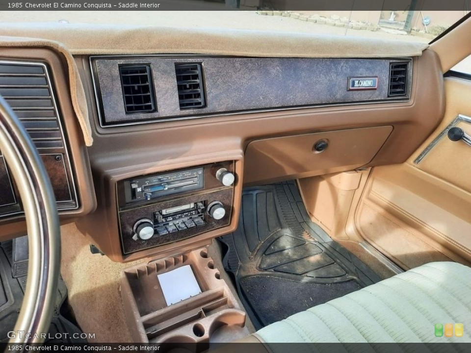 Saddle Interior Dashboard for the 1985 Chevrolet El Camino Conquista #144242589