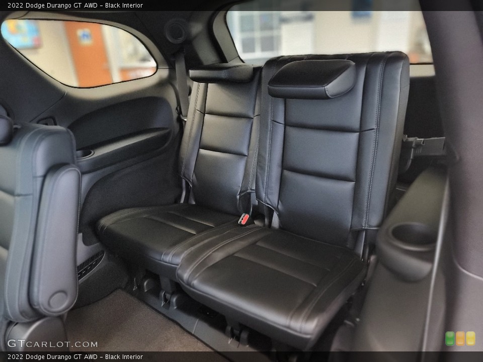 Black Interior Rear Seat for the 2022 Dodge Durango GT AWD #144242643