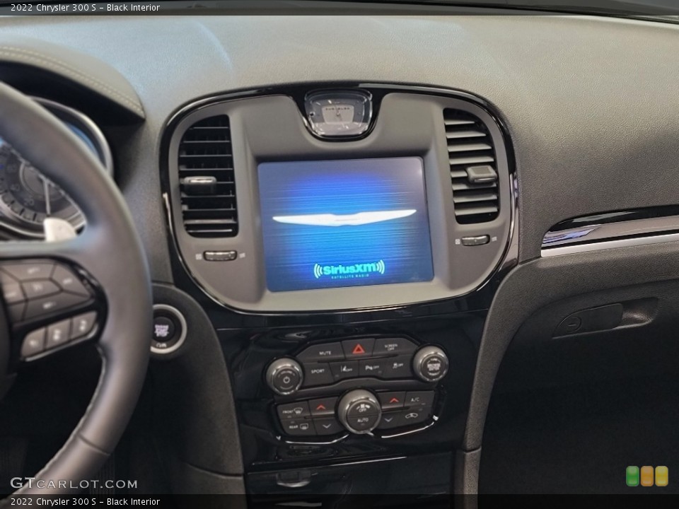 Black Interior Controls for the 2022 Chrysler 300 S #144242889