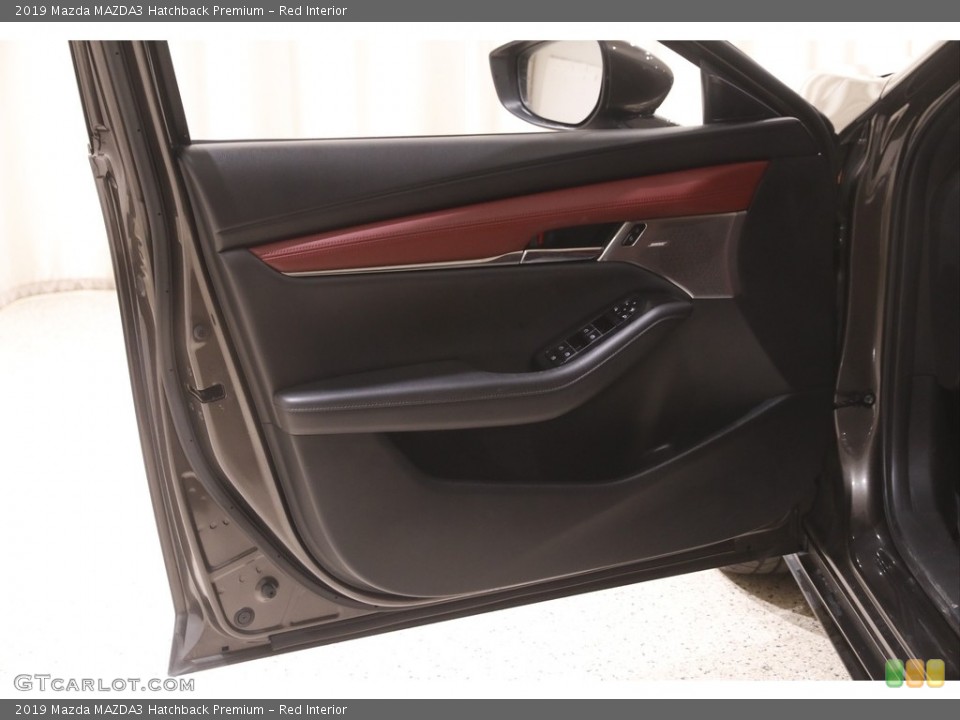 Red Interior Door Panel for the 2019 Mazda MAZDA3 Hatchback Premium #144244836