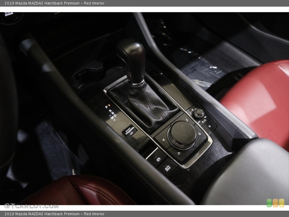 Red Interior Transmission for the 2019 Mazda MAZDA3 Hatchback Premium #144245007