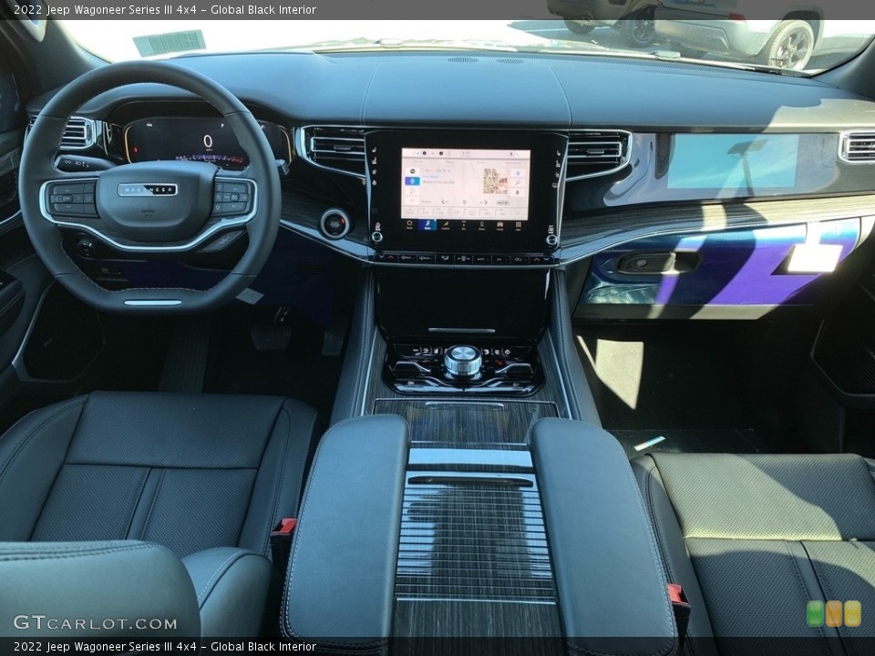 Global Black Interior Dashboard for the 2022 Jeep Wagoneer Series III 4x4 #144246447