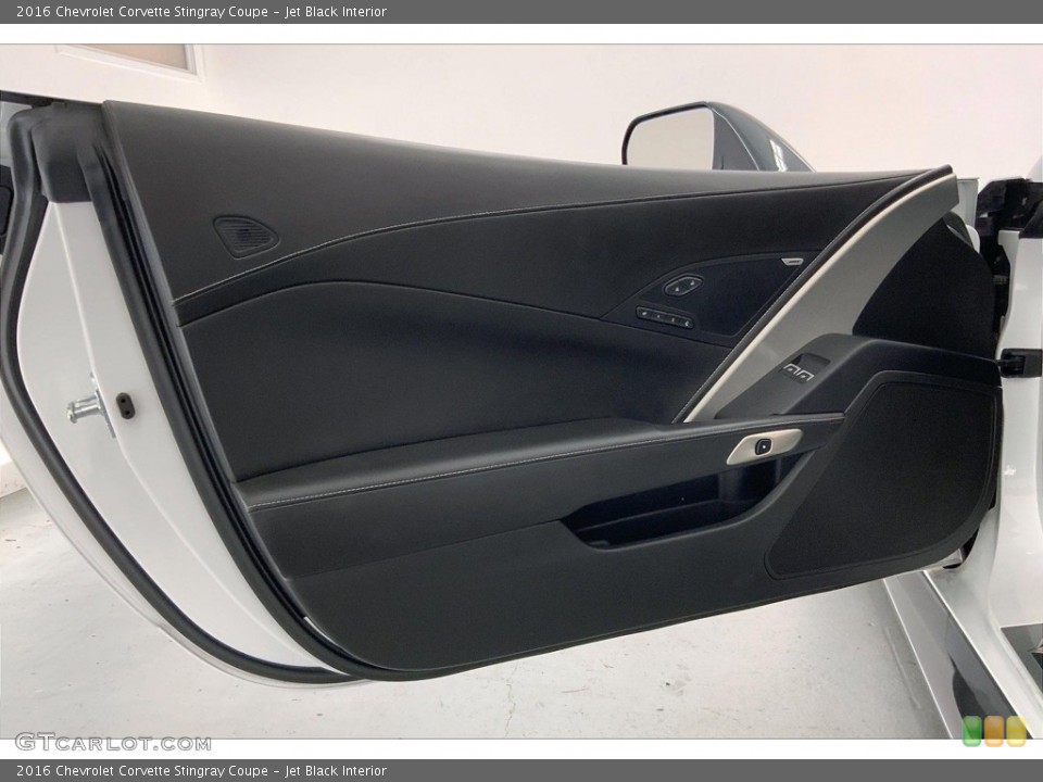 Jet Black Interior Door Panel for the 2016 Chevrolet Corvette Stingray Coupe #144246729