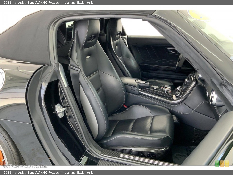 designo Black Interior Front Seat for the 2012 Mercedes-Benz SLS AMG Roadster #144247158