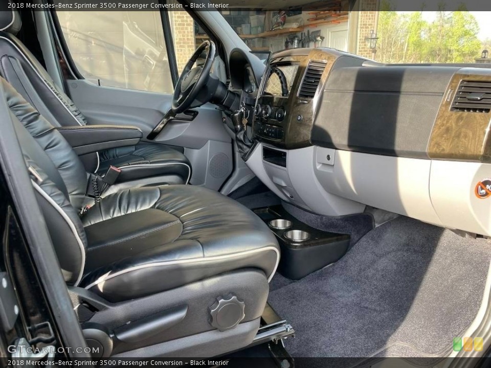 Black 2018 Mercedes-Benz Sprinter Interiors