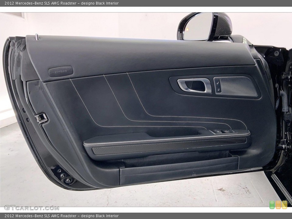 designo Black Interior Door Panel for the 2012 Mercedes-Benz SLS AMG Roadster #144247650