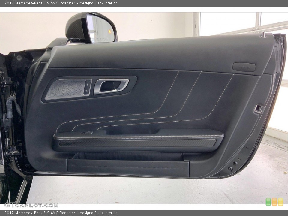 designo Black Interior Door Panel for the 2012 Mercedes-Benz SLS AMG Roadster #144247668