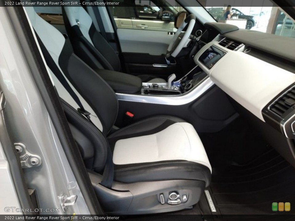 Cirrus/Ebony Interior Photo for the 2022 Land Rover Range Rover Sport SVR #144250362