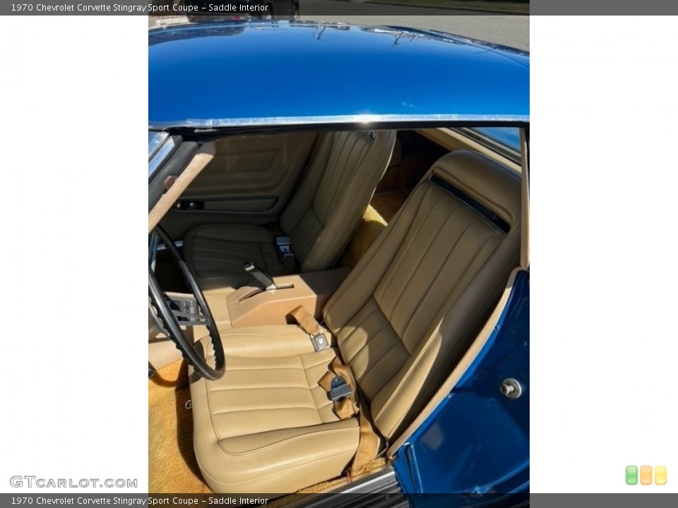 Saddle 1970 Chevrolet Corvette Interiors
