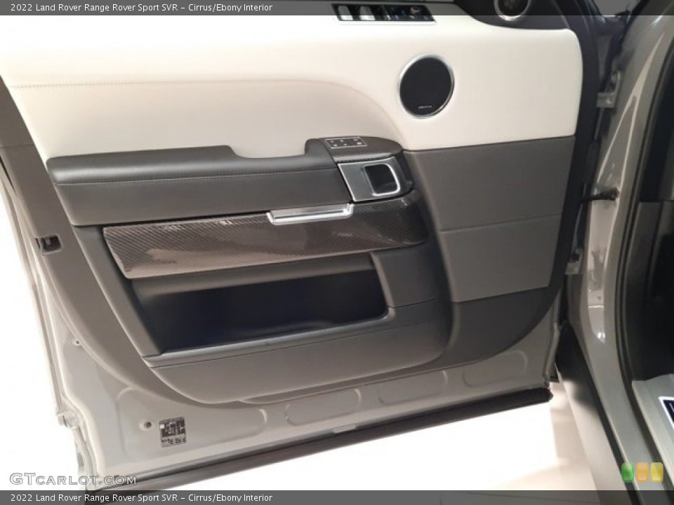 Cirrus/Ebony Interior Door Panel for the 2022 Land Rover Range Rover Sport SVR #144250551