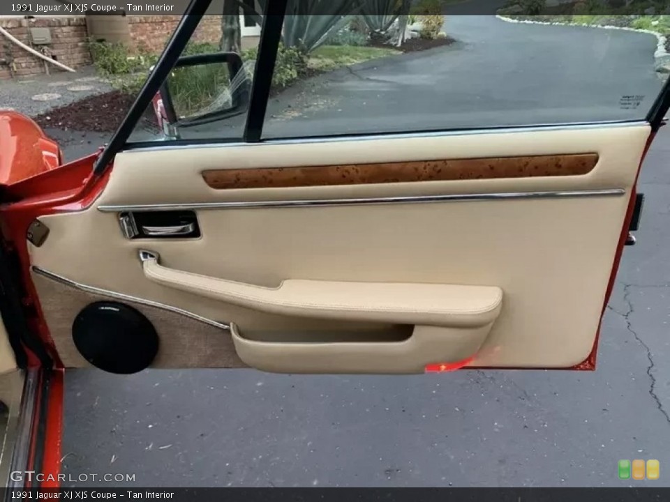 Tan Interior Door Panel for the 1991 Jaguar XJ XJS Coupe #144250848