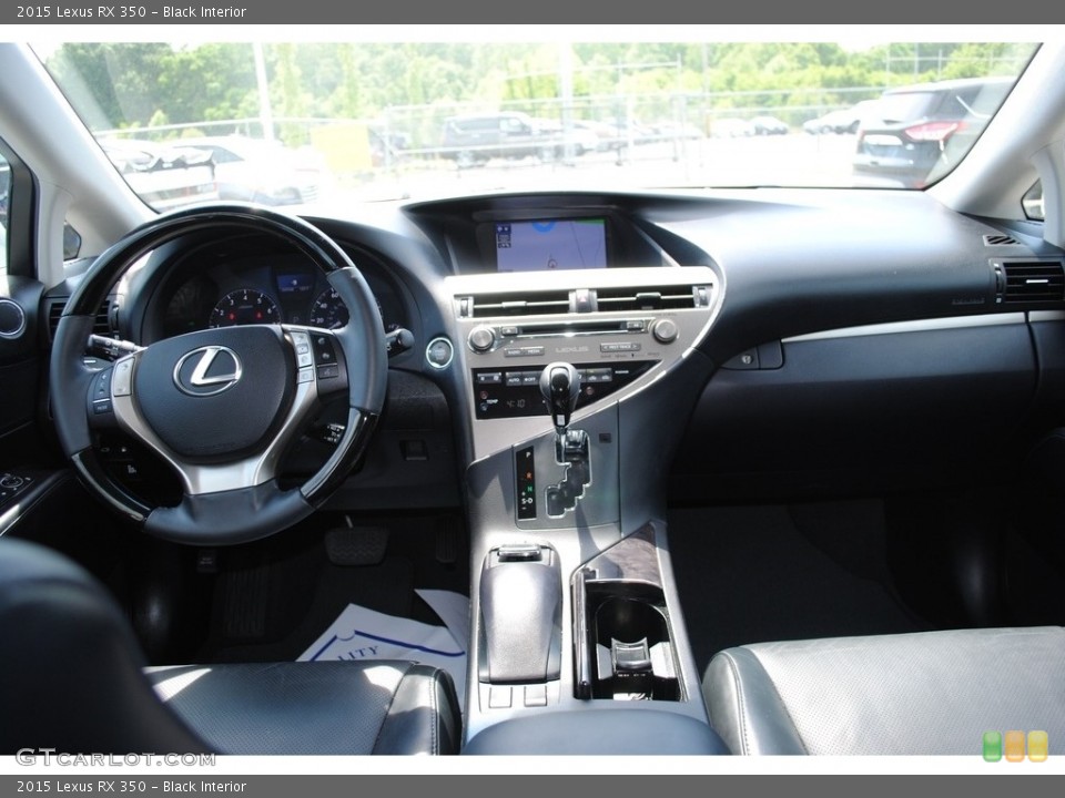 Black Interior Dashboard for the 2015 Lexus RX 350 #144250938
