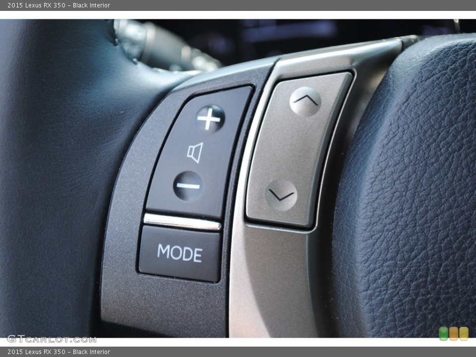 Black Interior Steering Wheel for the 2015 Lexus RX 350 #144251016